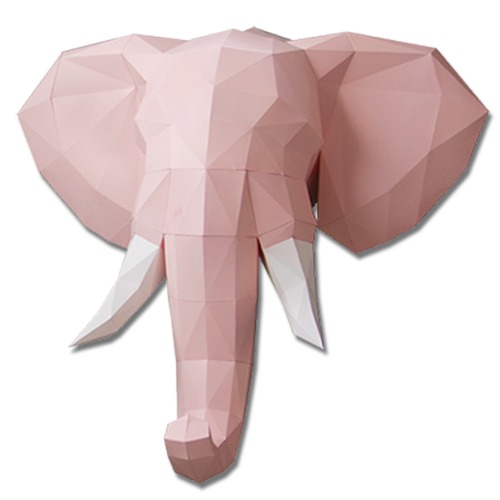 큰 코끼리 DIY 만들기 (인테리어 크래프트 Big) 벽걸이 소품